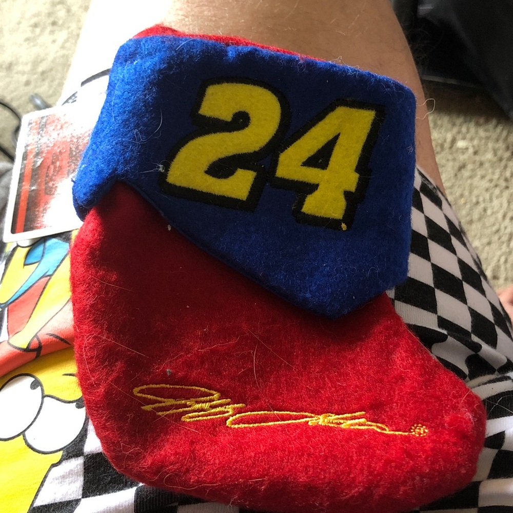 Men's Red & Blue Number 24 Holiday Stocking - Signature Accent